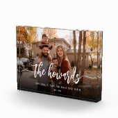 ブラシスタイリッシュスクリプトの写真 フォトブロック (右)