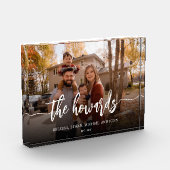 ブラシスタイリッシュスクリプトの写真 フォトブロック (左)