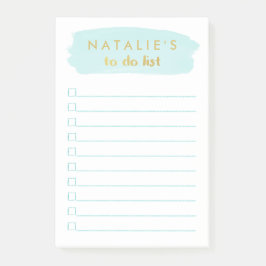 ブラシストパーソナライズされたロークのリスト ポストイット