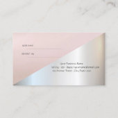 ブラシストロエレガントークのジオメトリ参照カード 紹介カード (裏面)