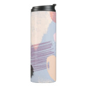 ブラシストロークのカラフルアート合成 タンブラー (回転左)