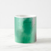 ブラシストロークのグラフィック抽象芸術の背景。芸術  コーヒーマグカップ (中央)