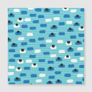 ブラシストロークのシームレスなパターン、手書き。