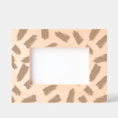 ブラシストロークパターン レーザー彫刻フレーム (正面)