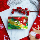 ブラシストロークフェスティバル抽象芸術クリスマスの背景 招待状