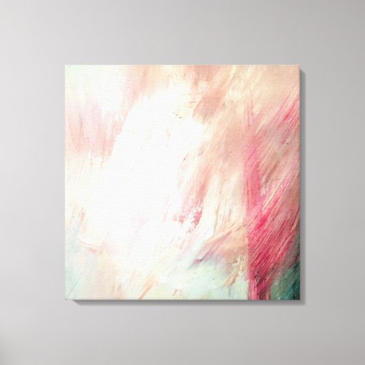 ブラシストローク抽象芸術キャンバス印刷 キャンバスプリント (正面)