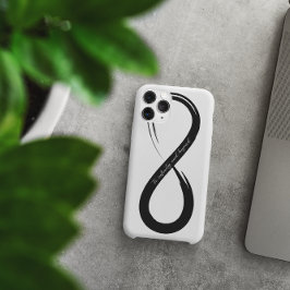 ブラシストローク記号を超えて無限に iPhone 15 PROケース