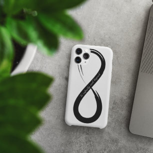 ブラシストローク記号を超えて無限に iPhone 15 PROケース