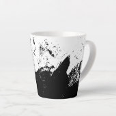 ブラシストローク10 カフェラテマグ (右アングル)