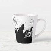 ブラシストローク10 カフェラテマグ (右)