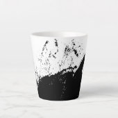 ブラシストローク10 カフェラテマグ (正面)