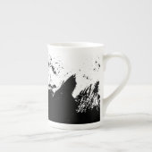 ブラシストローク10 ボーンチャイナマグカップ (右)