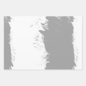 ブラシストローク11 ラッピングペーパーシート (正面3)