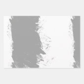 ブラシストローク11 ラッピングペーパーシート (正面)