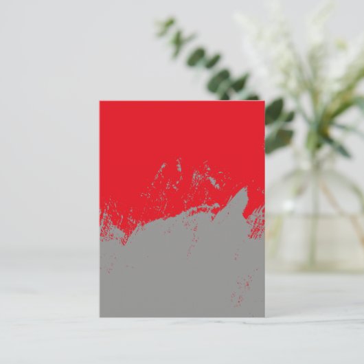 ブラシストローク12 ポストカード (スタンド正面)