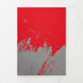 ブラシストローク12 三つ折りクリスマスカード (カバー)