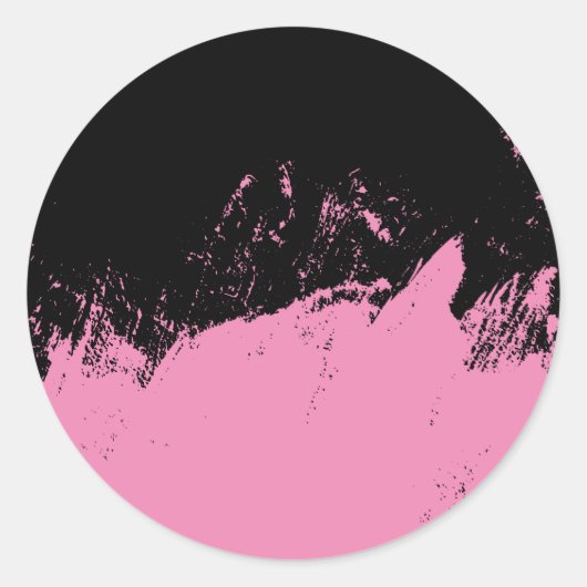 ブラシストローク4 ラウンドシール (正面)