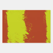 ブラシストローク6 ラッピングペーパーシート (正面)