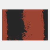 ブラシストローク7 ラッピングペーパーシート (正面)