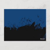 ブラシストローク8 ポストカード (裏面)