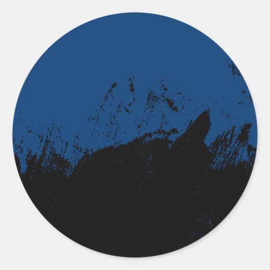 ブラシストローク8 ラウンドシール (正面)