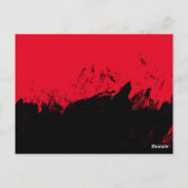 ブラシストローク9 ポストカード (裏面)