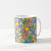ブラシストローク コーヒーマグカップ (正面右)