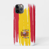ブラシストローク スペイン旗 Case-Mate iPhoneケース (裏)