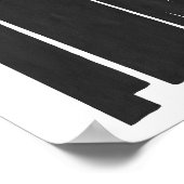 ブラシストローク ポスター (角)