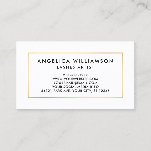 ブラシスモダンクリプトサンゴフローラの点滅 名刺 (裏面)