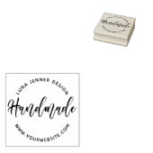 ブラシス魅力的クリプト手作り ラバースタンプ (押印)