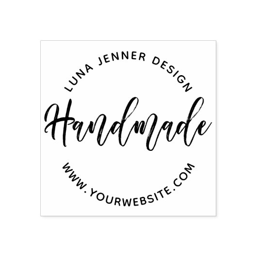 ブラシス魅力的クリプト手作り ラバースタンプ (インプリント)