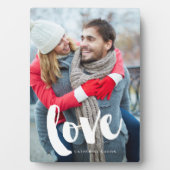 ブラシタイポグラフィラブ フォトプラーク (正面)