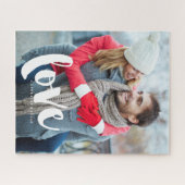 ブラシタイポグラフィ「愛」 ジグソーパズル (横)