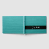 ブラシティール(緑がかった色)ゲストブック ゲストブック (全面)