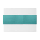 ブラシティール（緑がかった色） 招待状ベリーバンド (裏面例)