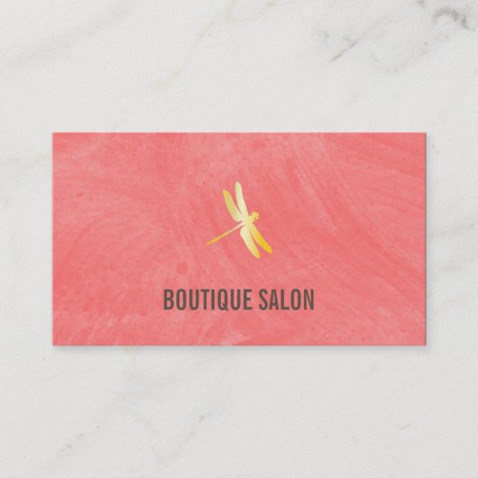 ブラシテクスチャ(Guava) 名刺 (正面)