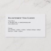 ブラシテクスチャ(Guava) 名刺 (裏面)