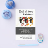 ブラシデコレータペインターズハ絵画ウス チラシ (シングル)