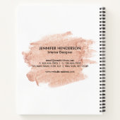 ブラシバラ ノートブック (裏面)