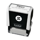 ブラシファンシースクリプト書シンプルの手書き入力 セルフインキングスタンプ (商品)