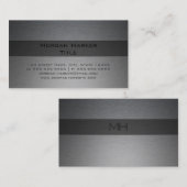 ブラシフェイクング鋼2色 名刺 (正面/裏面)