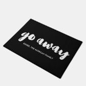 ブラシフォント移動遠くに ドアマット (アングル)