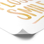 ブラシフロススマイル ポスター (角)