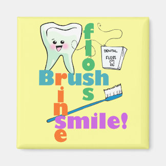 ブラシフロスリンススマイル マグネット