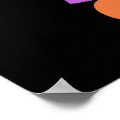 ブラシフロスリンス、次にスマイル! ポスター (角)