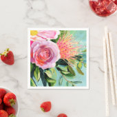 ブラシフローラI スタンダードカクテルナプキン (インサイチュ)