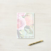 ブラシフローラI ポストイット (デスク上)