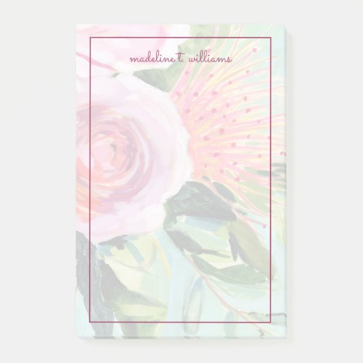 ブラシフローラI ポストイット (正面)