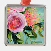 ブラシフローラI メタルオーナメント (正面)